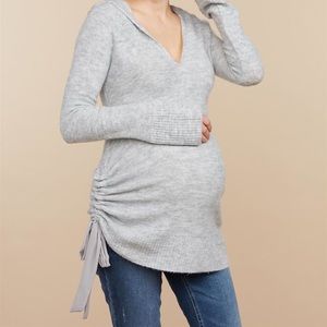 Grey Jessica Simpson Maternity Sweater